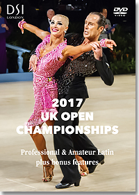 2017 UK Open Dance Championships DVD - Professional & Amateur Latin (2 DVD)