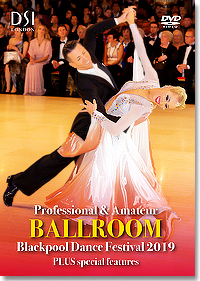 2019 Blackpool Dance Festival DVD / Professional & Amateur Ballroom (2 DVD)