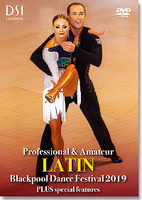 2019 Blackpool Dance Festival DVD / Professional & Amateur Latin (2DVD)