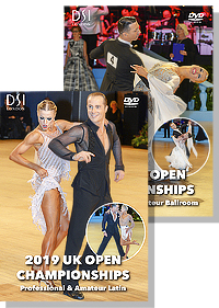 2019 UK Open Dance Championships DVD - Ballroom & Latin Set (4DVD)