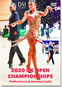 2020 UK Open Dance Championships DVD - Professional & Amateur Latin (2 DVD)