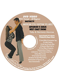 American Style Rhythm Gold West Coast Swing DASTM279