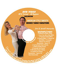 American Style Smooth Bronze Tango Variations DASJM208