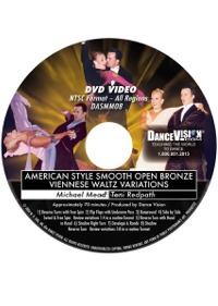 American Style Smooth Open Bronze Viennese Waltz Variations DASMM08