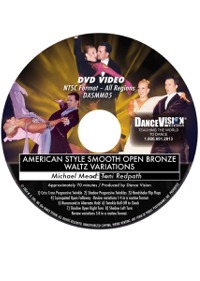 American Style Smooth Open Bronze Waltz Variations DASMM05