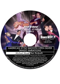American Style Smooth Open Silver Tango Variations DASMM10