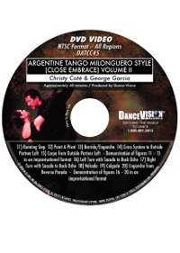 Argentine Tango Milonguero Style (Close Embrace) Volume II DATCC45