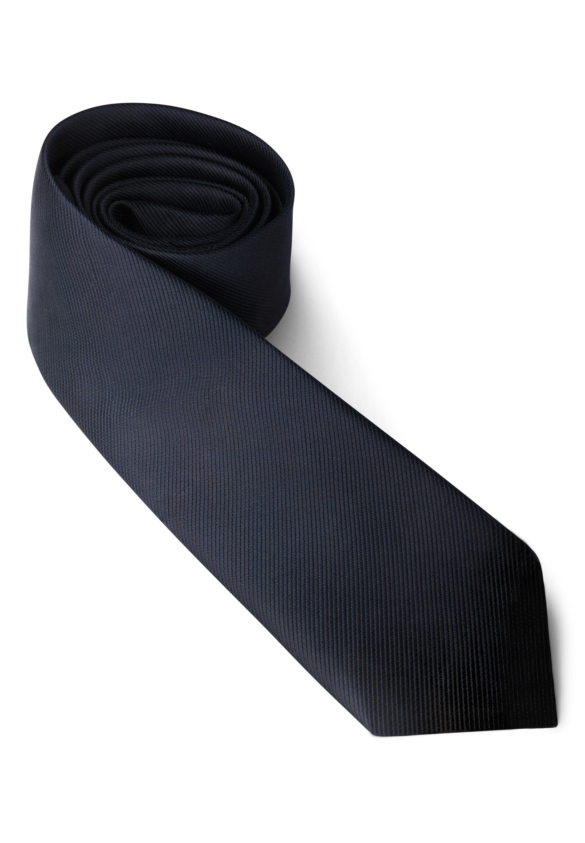 Armando Mens Twill Neck Tie 00130-Black Twill
