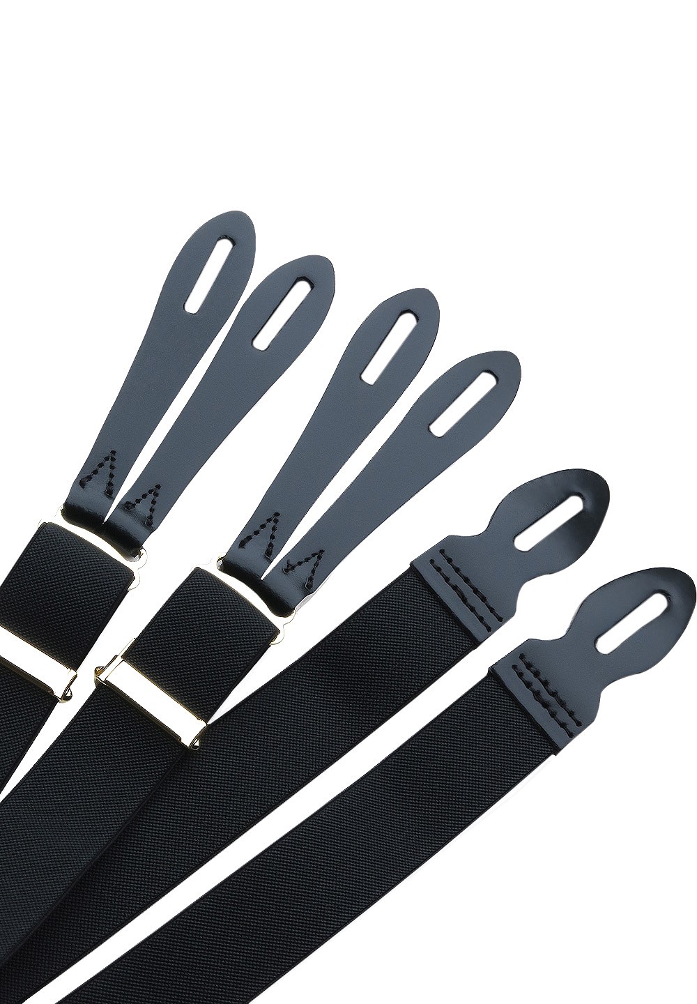 Button Braces with Leather End 4720