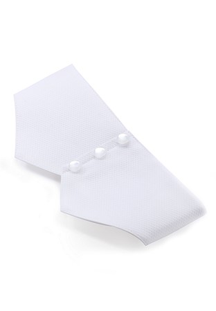 Vestette without Button Holes 4310-White