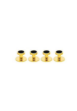 DSI Luxury Dress Studs 4525-Gold Black