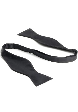 Double Ended Bow Tie 4240-Black