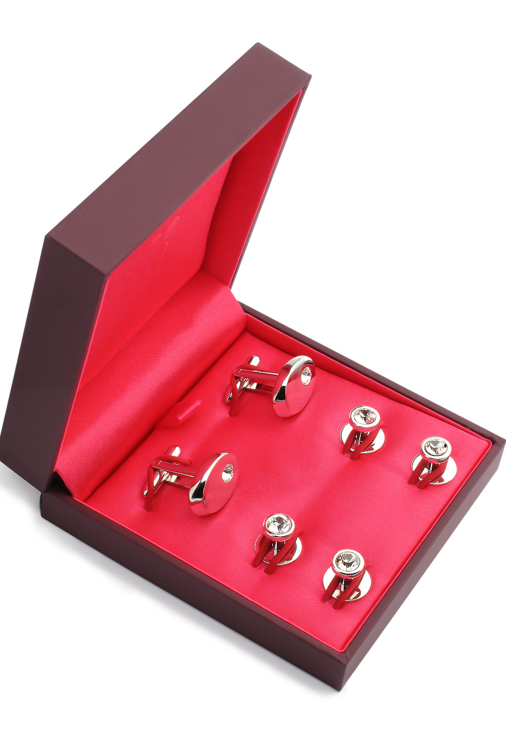 Rhinestone Cufflink & Stud Sets 4606 Cufflinks & Studs