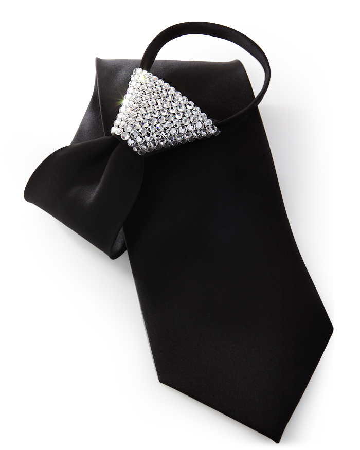 crystal tie