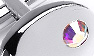 Silver crystal AB
