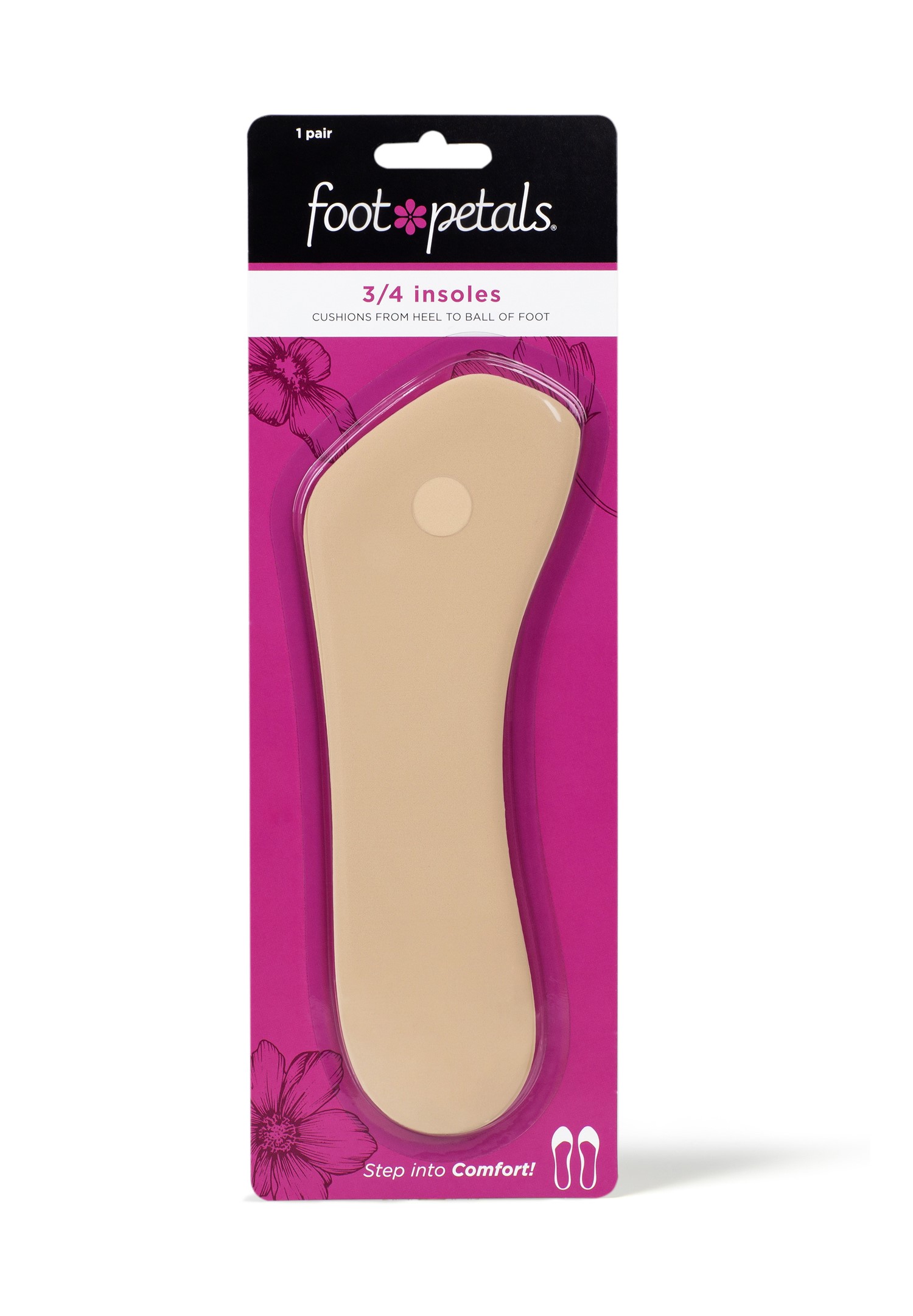 3/4 Insoles Shoe Care