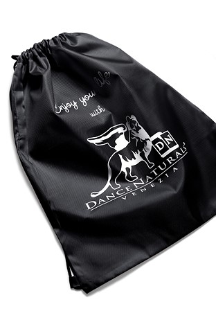 Dance Naturals Color Shoe Bag-Black