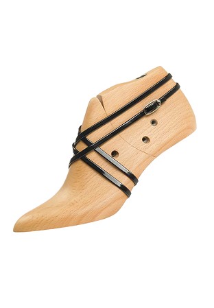 Diamant Replacement Straps for Womens Shoes-Black Patent