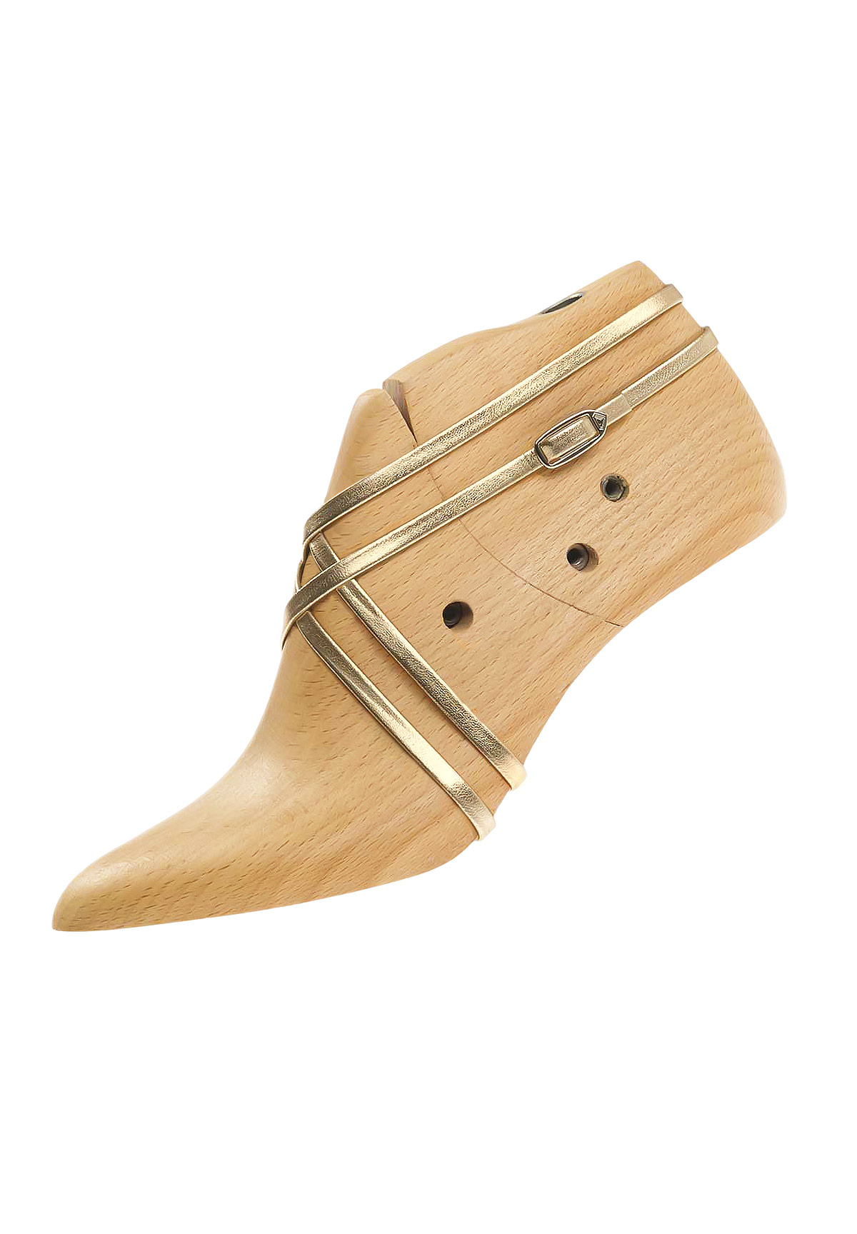 Diamant Replacement Straps for Womens Shoes-Gold Synth