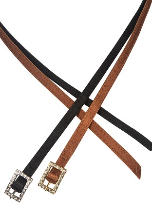 IDS Replacement Straps with Buckle-Black Satin