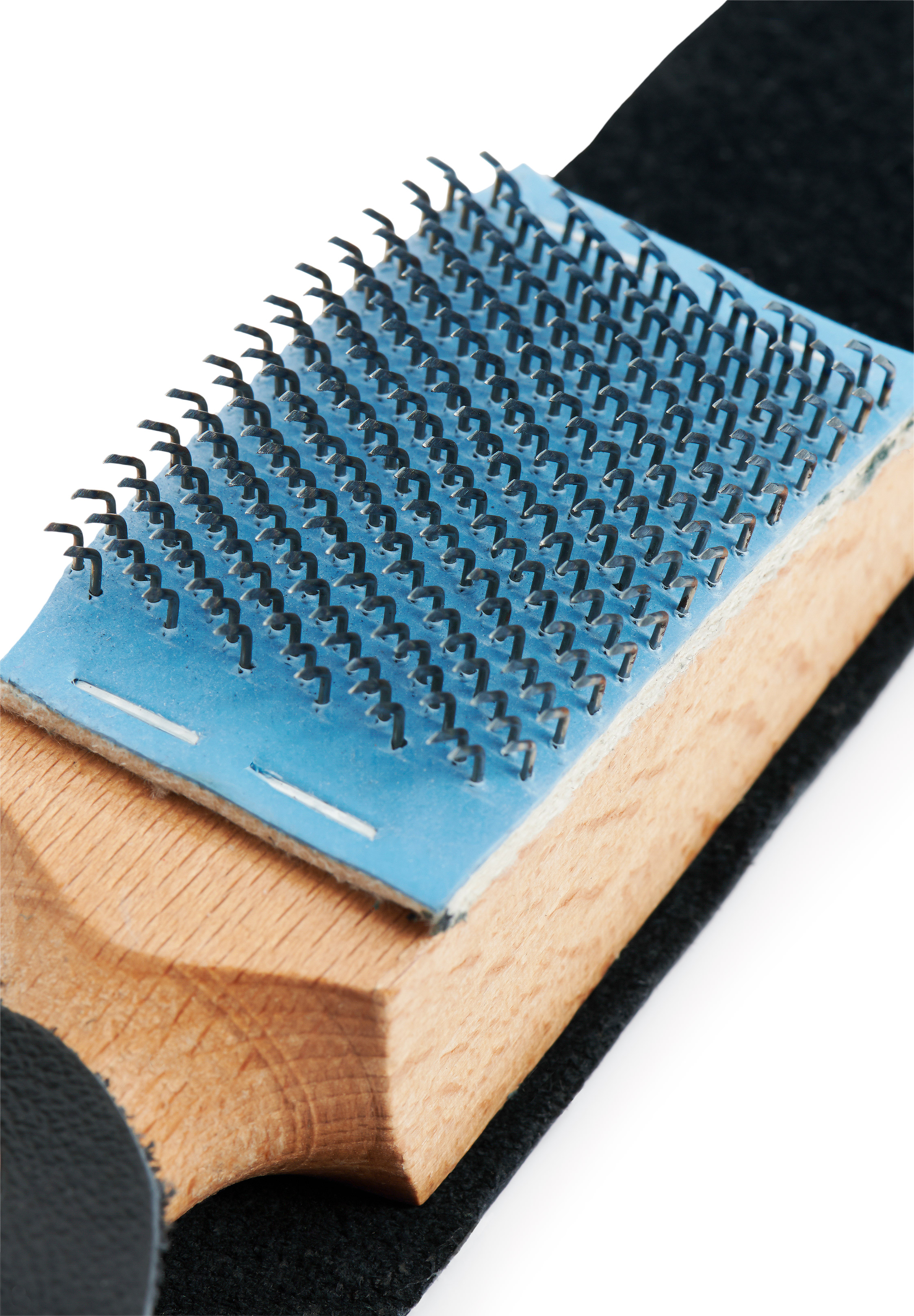 SULPO Dance Shoe Brush With Chrome Leather Sole - Brush For Roughening The Leather Sole Of Dance Shoes - Wooden Dance Shoe Brush With Case (2 - View #6