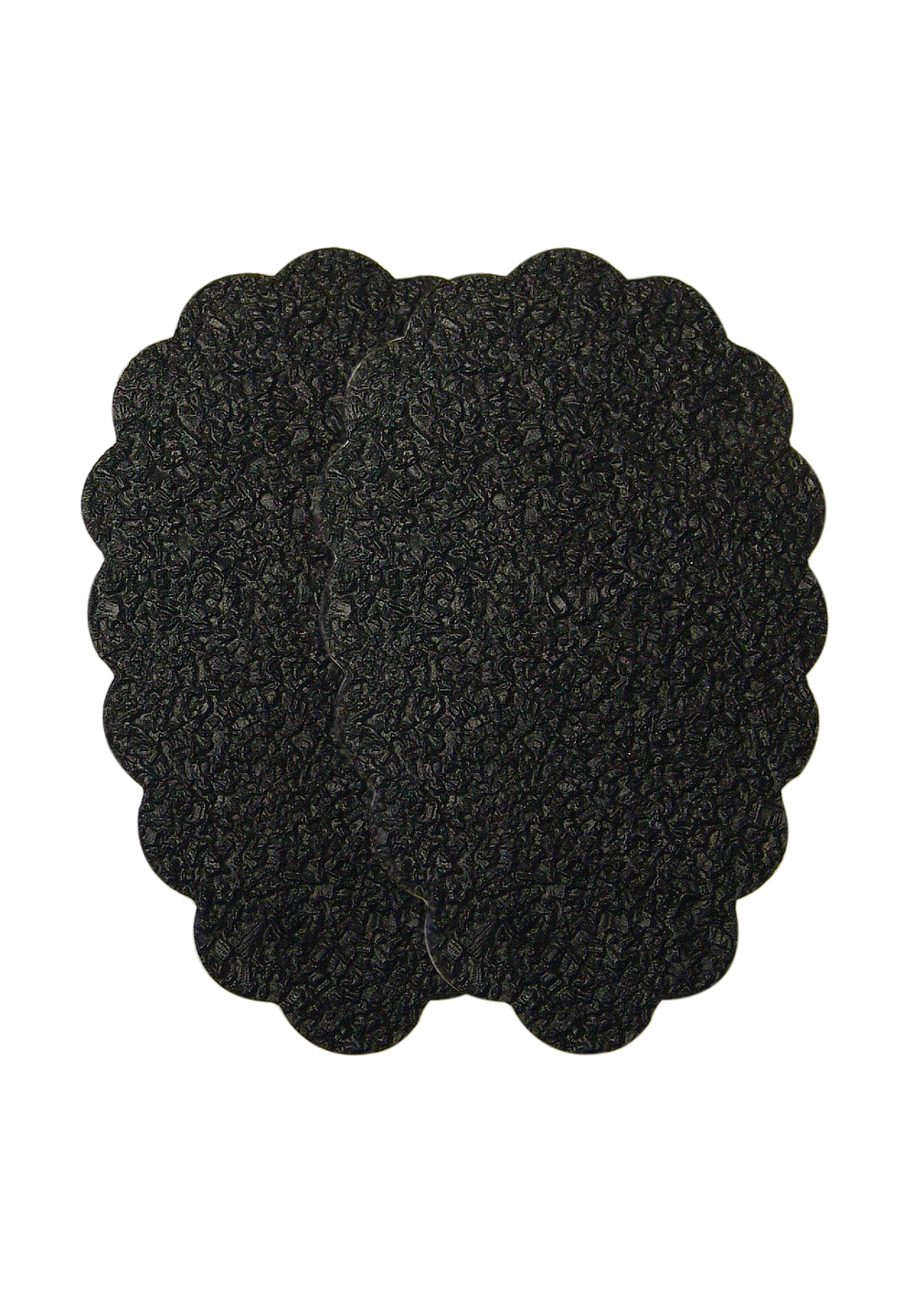 No-Slip Grips-Clear/Black Iris