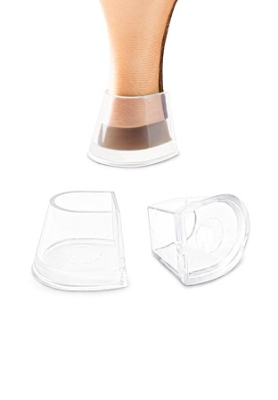 Paoul Shoes Heel Cup by GA (3 Pairs)-60R-Clear Base