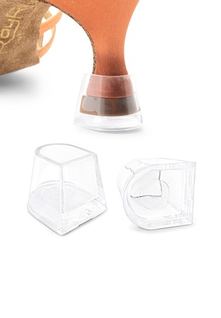 Heel Cup For Ray Rose Shoes by GA (3 Pairs)-2.5 Flare_Clear Base
