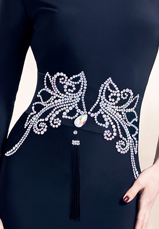 PopconAtelier Crystallized Dance Belt CB901-Crystal AB