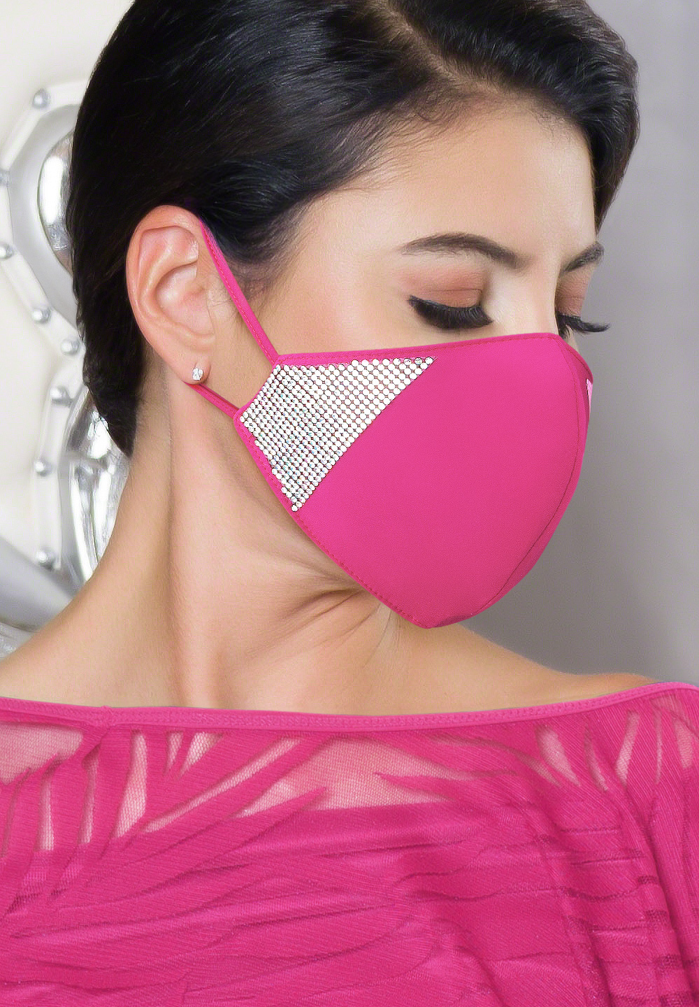 Dance America Rhinestone Protective Face Mask | Face Mask