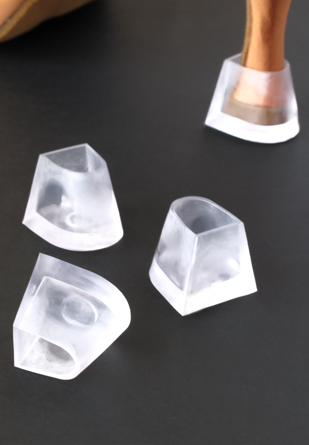 Heel Cup Dance Naturals (2 Pairs) Heel Protectors old
