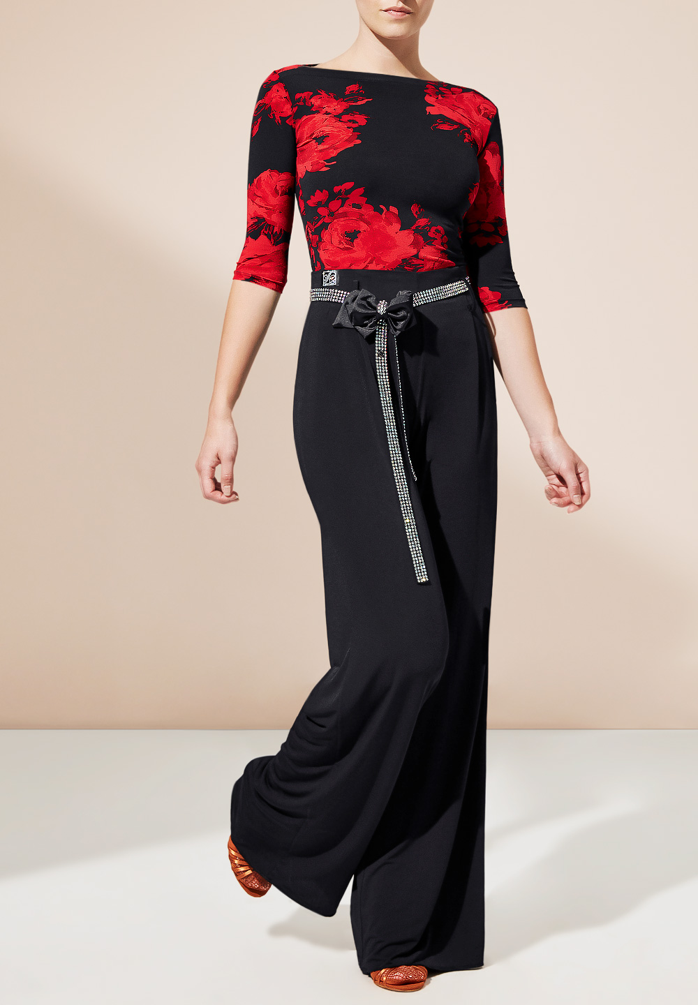 PopconAtelier Rhinestone Bow Belt WAB-020