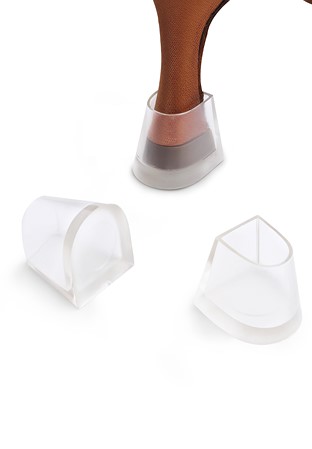 Supadance Heel Protectors (5 Pairs)-Flare_Clear Base
