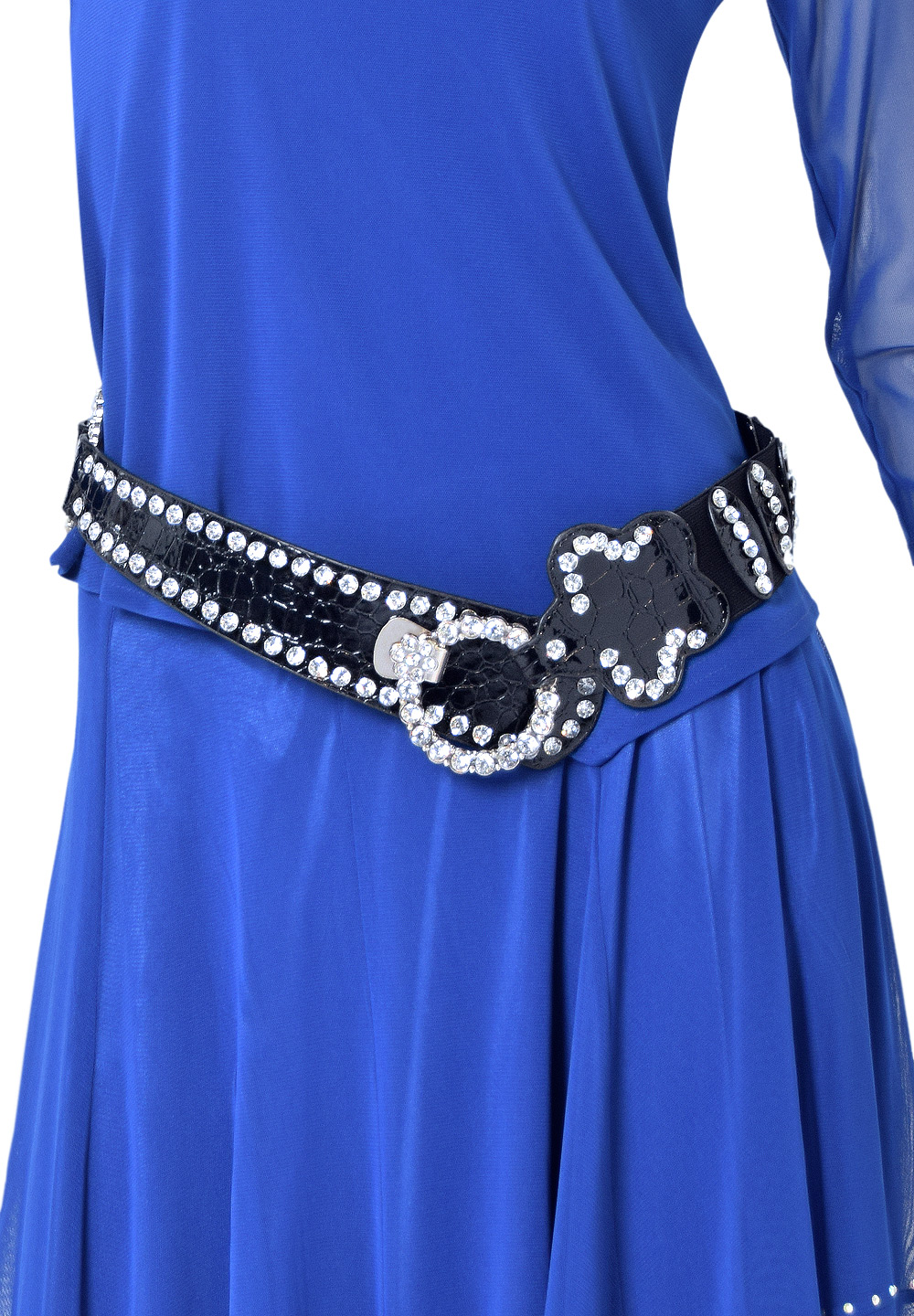 Taka Crystallized Double Loop Belt KRLB02R Dance Belts