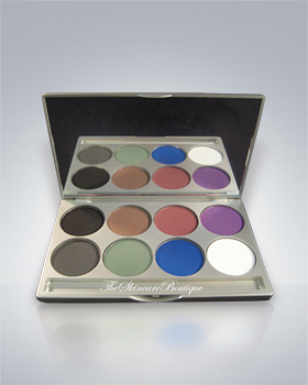 Kryolan Cake Eye Liner 8-Color Palette 5328