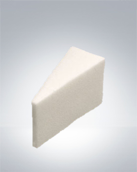 Kryolan Pre-Cut Synthetic-Foam Sponge Wedges 1447