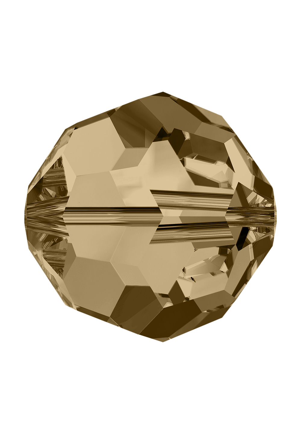 Swarovski Beads 5000-Crystal Golden Shadow