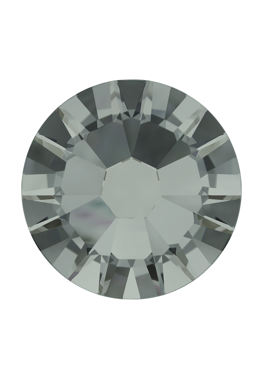 Swarovski Flat Back 2058-Black Diamond