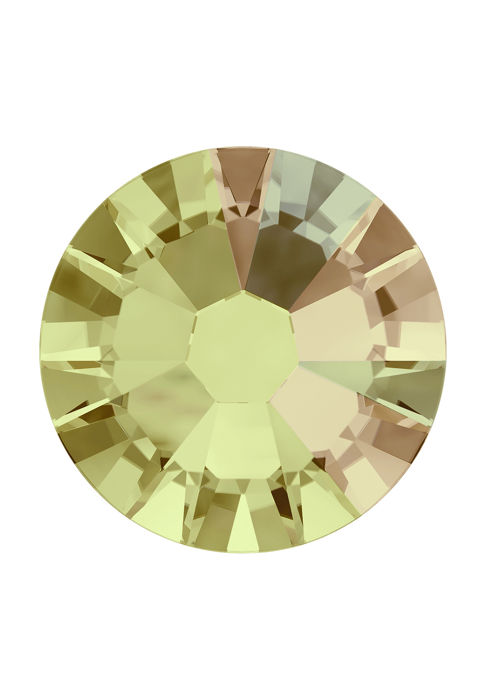 Swarovski Flat Back 2058-Crystal Luminous Green