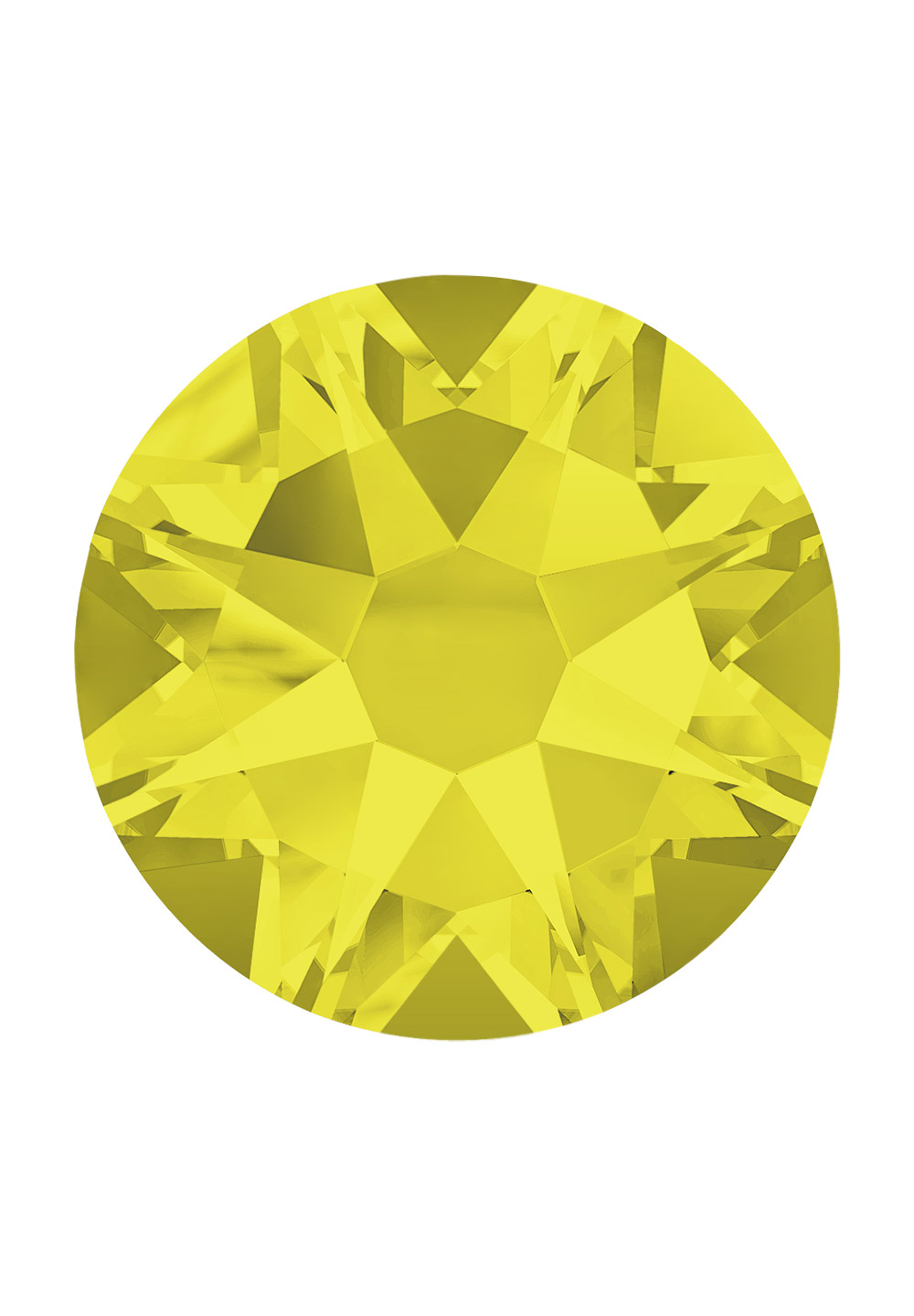 Swarovski Flat Back 2088-Citrine