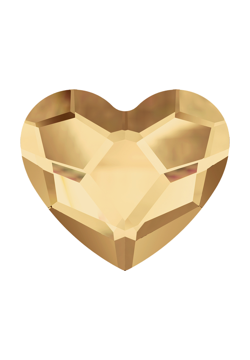 Swarovski Flat Back 2808-Crystal Golden Shadow