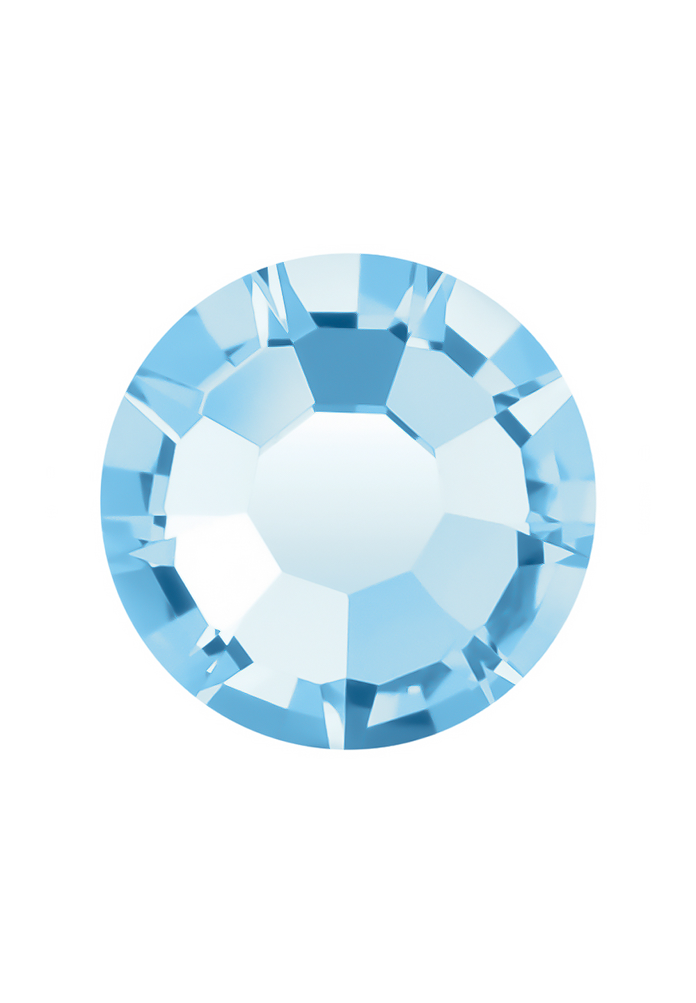 Preciosa FlatBack VIVA12 (438 11 612)-Aquamarine