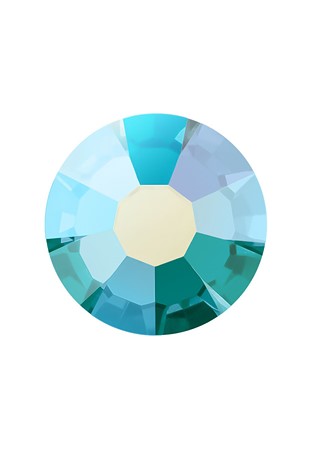 Preciosa FlatBack VIVA12 (438 11 612)-Blue Zircon AB
