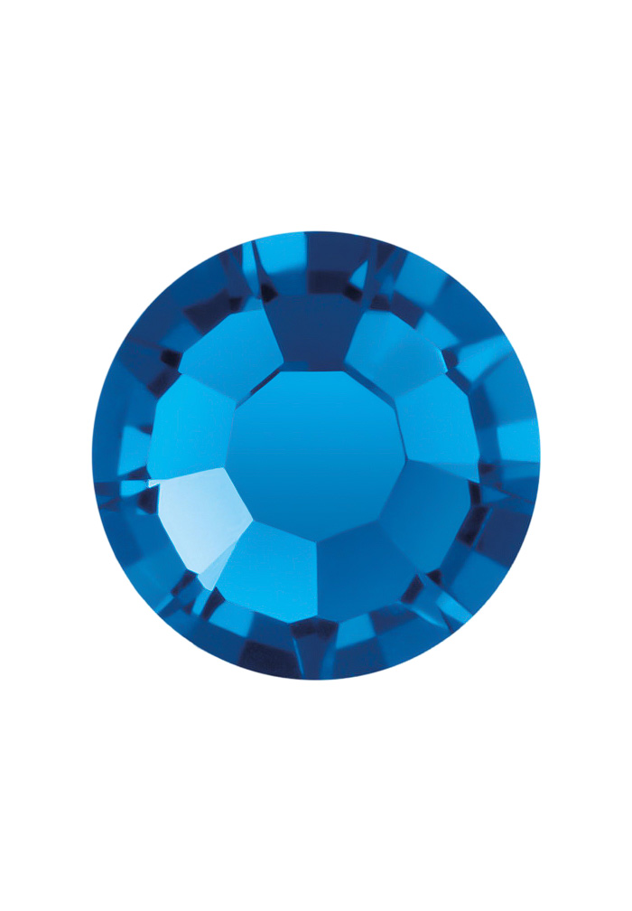 Preciosa FlatBack VIVA12 (438 11 612)-Capri Blue