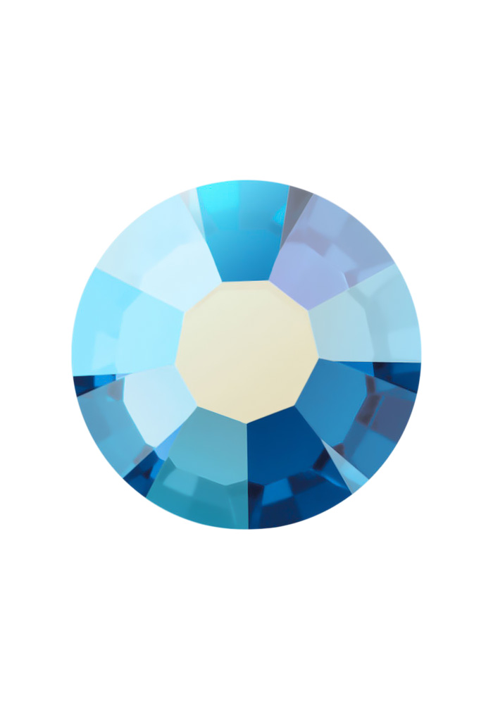 Preciosa FlatBack VIVA12 (438 11 612)-Capri Blue AB