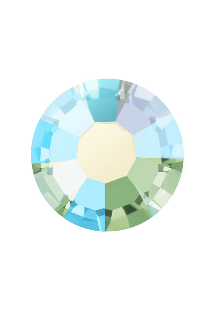 Preciosa FlatBack VIVA12 (438 11 612)-Chrysolite AB