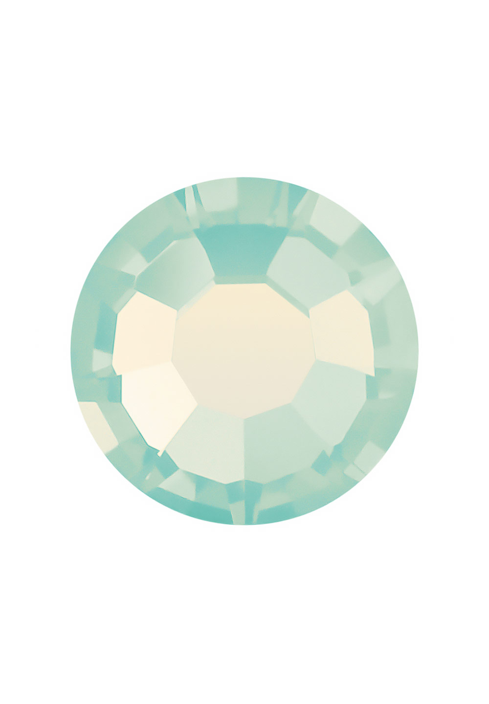 Preciosa FlatBack VIVA12 (438 11 612)-Chrysolite Opal