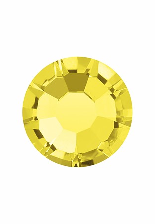 Preciosa FlatBack VIVA12 (438 11 612)-Citrine