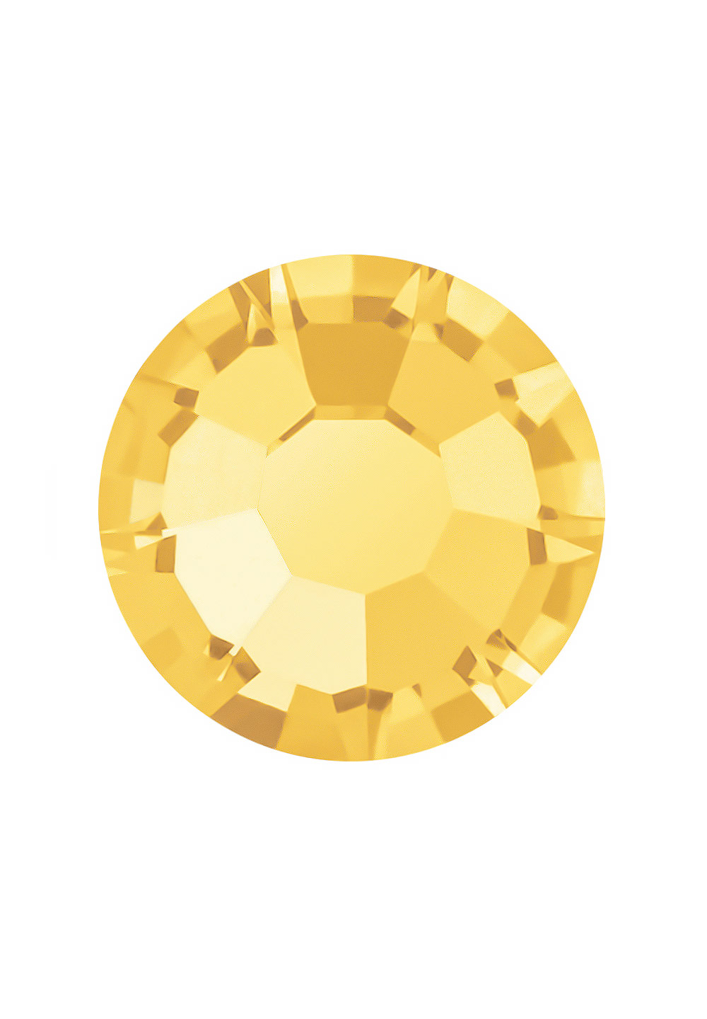 Preciosa FlatBack VIVA12 (438 11 612)-Crystal Blond Flare