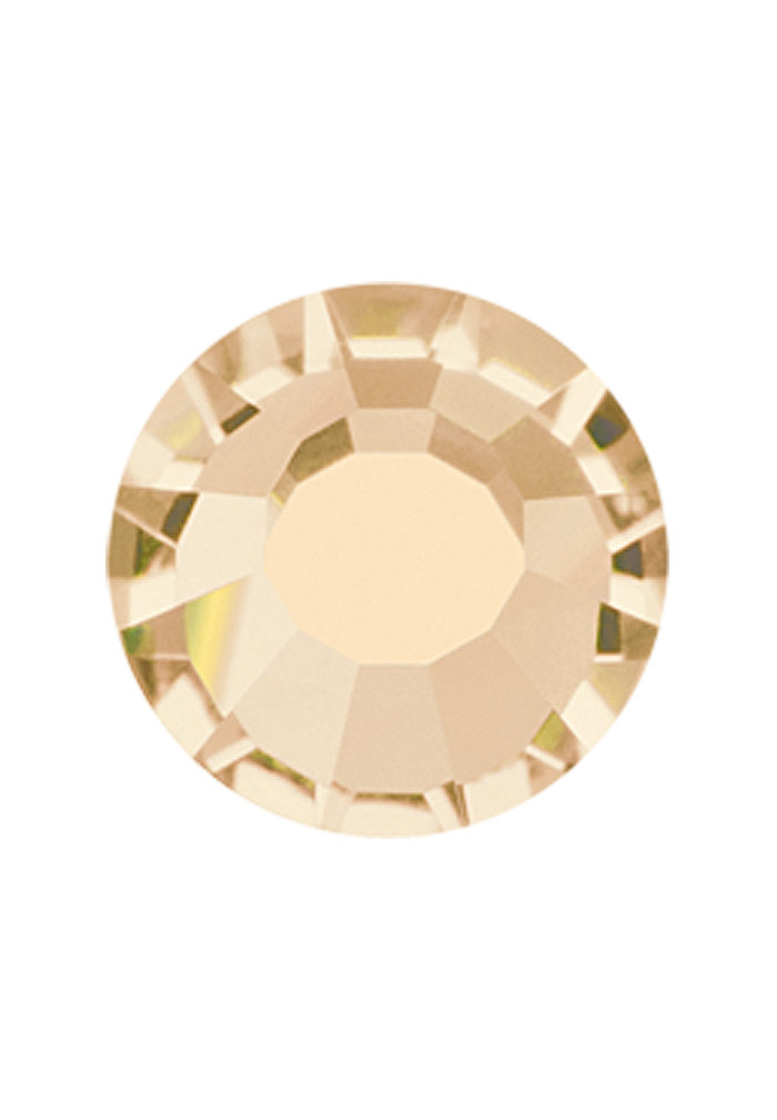 Preciosa FlatBack VIVA12 (438 11 612)-Crystal Honey